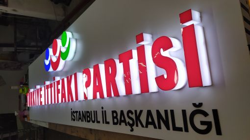 şişli ışıklı tabela